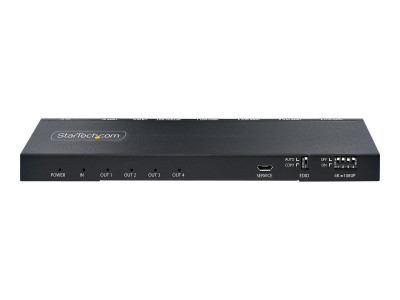 Startech : 4-PORT HDMI SPLITTER - 4K 60HZ BUILT-IN SCALER