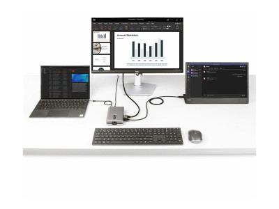 Startech : USB-C MULTIPORT ADAPTER W/USB-C DP ALT MODE VIDEO - 4K HDMI/VGA