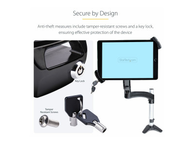 Startech : VESA MOUNT ADAPTER pour TABLET - 7.9 TO 12.5IN DISPLAY - ANTI-THE