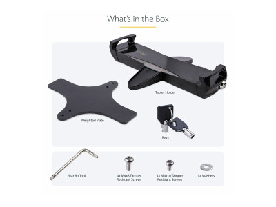 Startech : VESA MOUNT ADAPTER pour TABLET - 7.9 TO 12.5IN DISPLAY - ANTI-THE