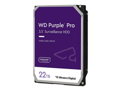 Western Digital : 22TB PURPLE PRO 512Mo 3.5IN SATA 6GB/S 7200RPM