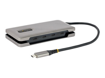 Startech : 4-PORT USB-C HUB 4X USB TYPE-C 3.1 10GBPS 100W PD PASS-THROUGH