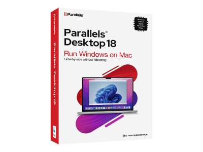 Parallels : PARALLELS DESKTOP 18 ABONNEMENT 1Y BOX