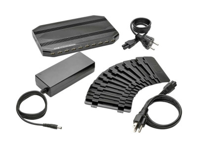 Eaton MGE : 10-PORT USB CHARGING STATION 12V 8A (96W) / SCHUKO POWER CORD