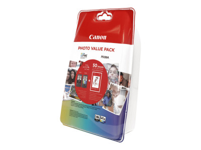 Canon Cartouches d'encre noire PG-540L + Couleur CL-541XL + papier photo