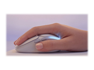 Logitech : G705 WIRELESS GAMING MOUSE - OFF WHITE - EER2