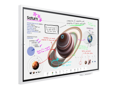 Samsung : WM65B FLIP 55IN UHD 350CD 16/7 3840 X 2160 TOUCH FLIP4 UI TIZEN