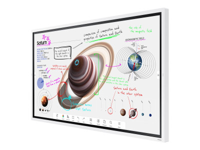 Samsung : WM65B FLIP 55IN UHD 350CD 16/7 3840 X 2160 TOUCH FLIP4 UI TIZEN