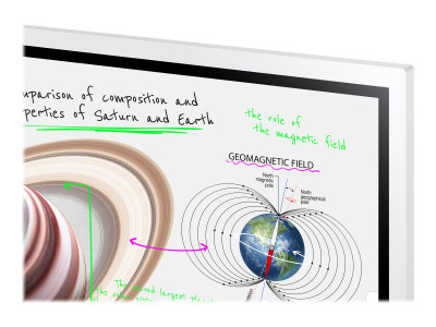 Samsung : WM55B FLIP 55IN UHD 350CD 16/7 3840 X 2160 TOUCH FLIP4 UI TIZEN