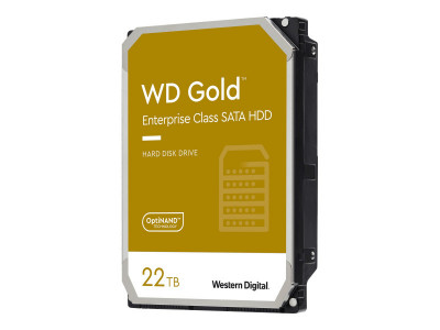 Western Digital : 22TB GOLD 512 Mo 3.5IN SATA 6GB/S 7200RPM