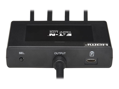 Eaton MGE : 4PT PRESENTATION ADAPTER 4K 60HZ DP USB-C 1080P VGA TO HDMI