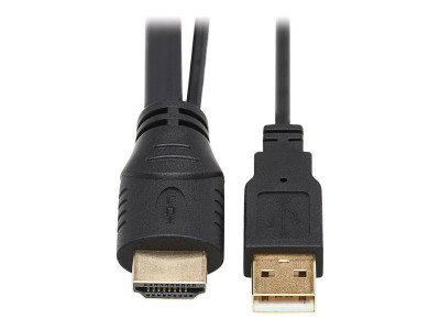 Eaton MGE : 4PT PRESENTATION ADAPTER 4K 60HZ DP USB-C 1080P VGA TO HDMI