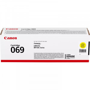 Canon 069 Cartouche de toner Jaune 1900 pages 069Y