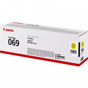 Canon 069 Cartouche de toner Jaune 1900 pages 069Y