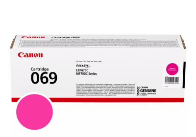 Canon 069 Cartouche de toner Magenta 1900 pages 069M