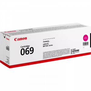 Canon 069 Cartouche de toner Magenta 1900 pages 069M