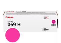 Canon 069H Cartouche de toner Magenta haut rendement 5500 pages 069HM