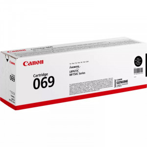 Canon 069 Cartouche de toner Noir 2100 pages 069BK