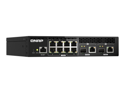 Qnap : QSW-M2108R-2C 8X2.5GBPS2X10GBPS SFP+/ NBASE-T WEBMANAG SWITCH RM