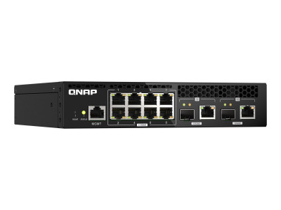 Qnap : QSW-M2108R-2C 8X2.5GBPS2X10GBPS SFP+/ NBASE-T WEBMANAG SWITCH RM