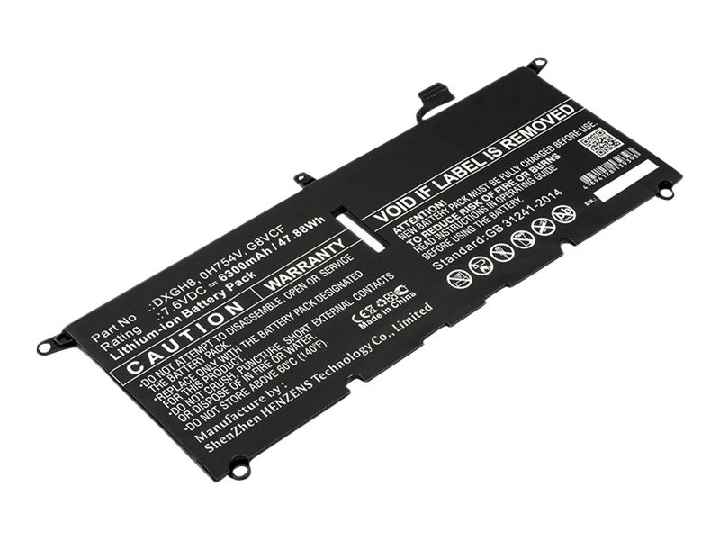 DLH : 7.6V 6842MAH 52WH LI-POL batterie - pour DELL INSPIRON 5390