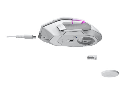 Logitech : G502 X PLUS WHITE/PREMIUM EWR2