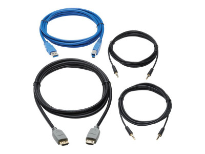Eaton MGE : HDMI KVM cable kit 4K HDMI USB 3.2 GEN 1 3.5 1.83