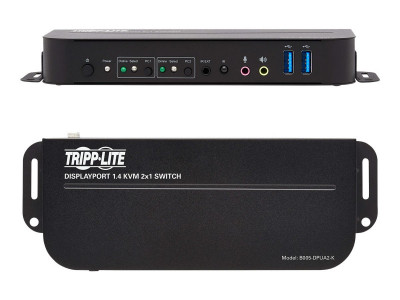 Eaton MGE : 2PT DISPLAYPORT/USB KVM SWITCH 4K HDR HDCP DP USB SHARE USB3.0