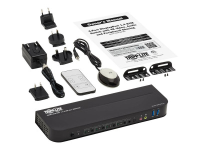 Eaton MGE : 4PT DSPLYPRT/USB KVM SWITCH 4K 60HZ HDR HDCP 2.2DP 1.4USB SHARE