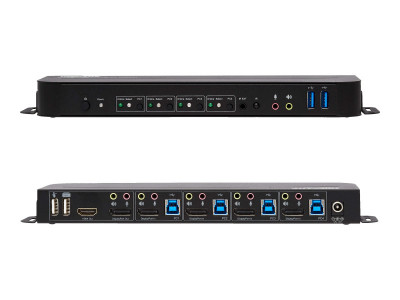 Eaton MGE : 4PT DSPLYPRT/USB KVM SWITCH 4K 60HZ HDR HDCP 2.2DP 1.4USB SHARE