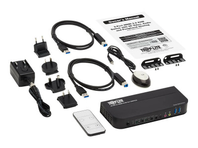 Eaton MGE : 2PT HDMI/USB KVM SWCH 4K 60HZ HDR HDCP 2.2 USB SHARING USB3.0