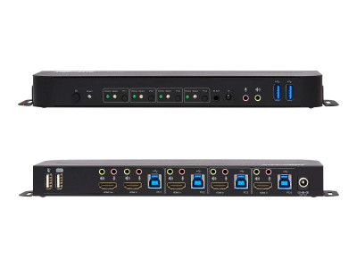 Eaton MGE : 4PT HDMI/USB KVM SWITCH 4K 60HZ HDR HDCP 2.2 IR USB SHARING
