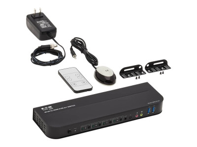 Eaton MGE : 4PT HDMI/USB KVM SWITCH 4K 60HZ HDR HDCP 2.2 IR USB SHARING