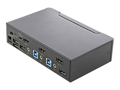 Startech : COMMUTATEUR KVM HDMI 2.0 A 2 PORTS 4K 60HZ ULTRA HD