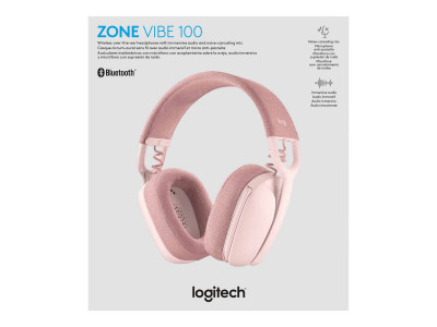 Logitech : ZONE VIBE 100 - ROSE M/N:A00167 - EMEA