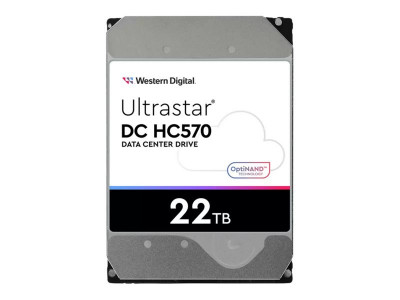 Western Digital : ULTRASTAR DC HC570 22TB 3.5 SAS 512Mo 7200RPM 512E SE P3 DC