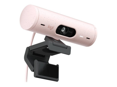 Logitech : LOGITECH Brio 500 WEBCAM ROSE - EMEA28
