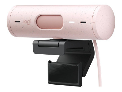 Logitech : LOGITECH Brio 500 WEBCAM ROSE - EMEA28