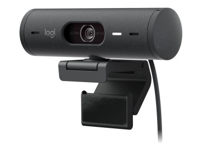Logitech : LOGITECH Brio 500 WEBCAM GRAPHITE - EMEA28