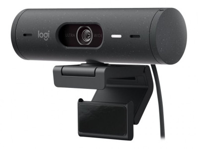 Logitech : LOGITECH Brio 500 WEBCAM GRAPHITE - EMEA28