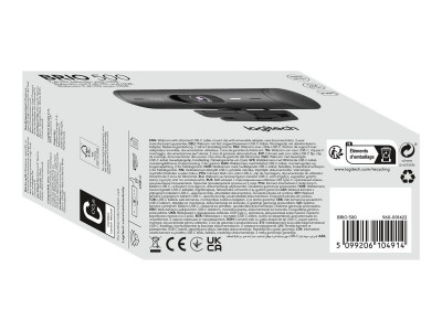 Logitech : LOGITECH Brio 500 WEBCAM GRAPHITE - EMEA28