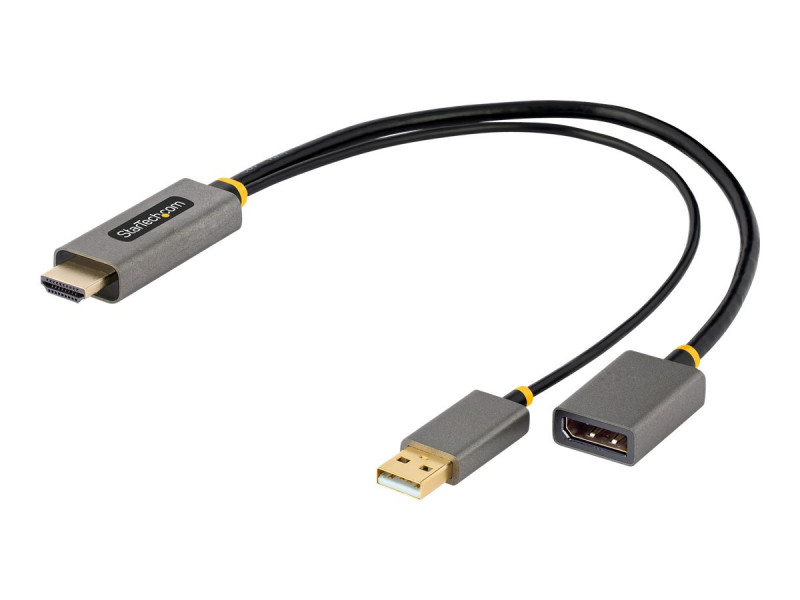 Startech : HDMI TO DISPLAYPORT ADAPTER - 4K 60HZ HDR USB POWERED