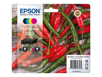 Epson : MULTIpack 4-couleurs 503 cartouche d'encre