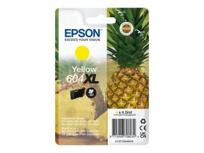 Epson : SINGLEpack YELLOW 604XL cartouche d'encre