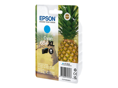 Epson : SINGLEpack CYAN 604XL cartouche d'encre