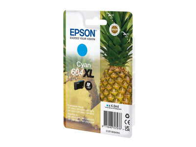 Epson : SINGLEpack CYAN 604XL cartouche d'encre