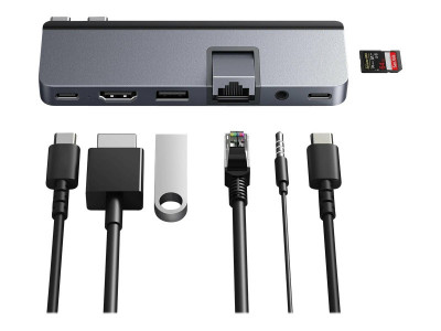 Hyper : HD7-IN-2 USB-C HUB pour MBPRO21