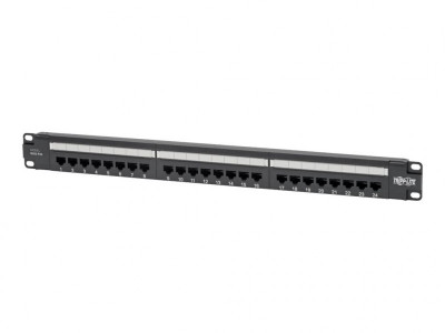 Eaton MGE : 24PT CAT6 PATCH PANEL POE+ COMPLIANT RJ45 1URM