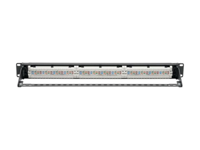Eaton MGE : 24PT CAT6 PATCH PANEL POE+ COMPLIANT RJ45 1URM