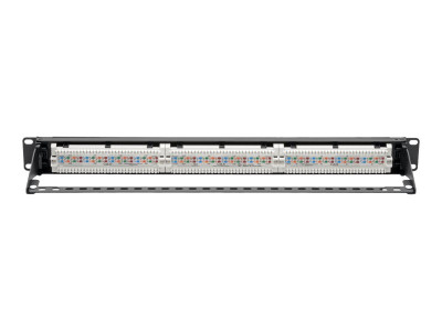 Eaton MGE : 24PT CAT6 PATCH PANEL POE+ COMPLIANT RJ45 1URM